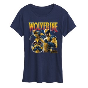 Women's - Marvel - Wolverine Collage Short Sleeve Graphic T-Shirt - 1 of 4