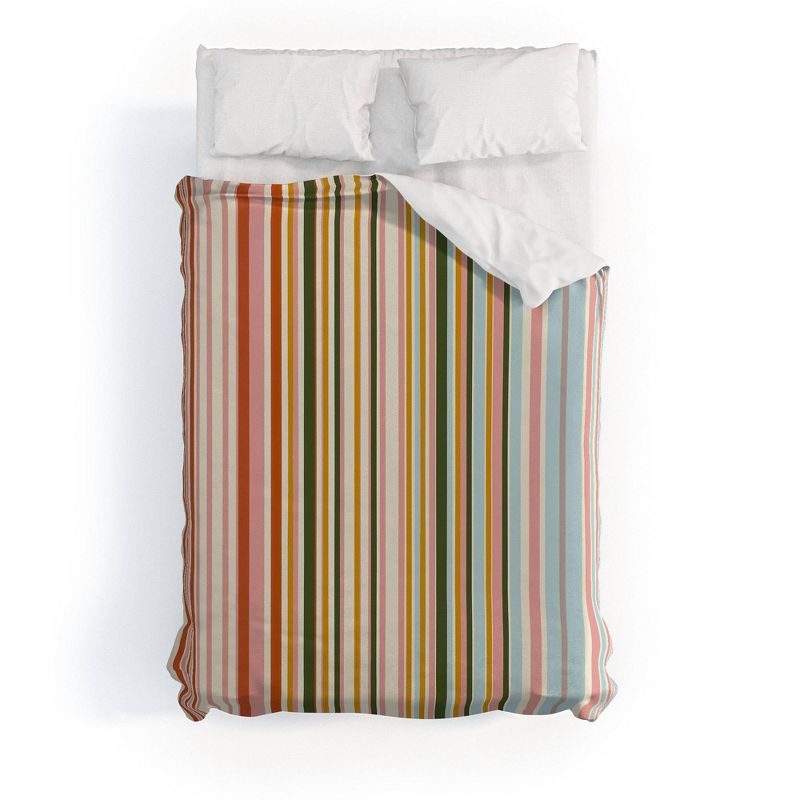 3pc King Magical Stripes Polyester Duvet &#38; Sham Set - Deny Designs, 1 of 5