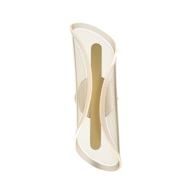 ET2 Lighting Manta 1 - Light Wall Light in  Gold