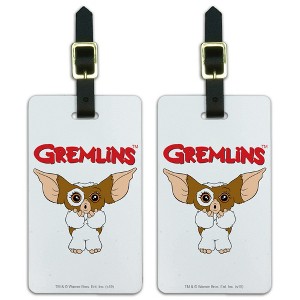 Gremlins Gizmo Logo Luggage ID Tags Set of 2 - 1 of 4