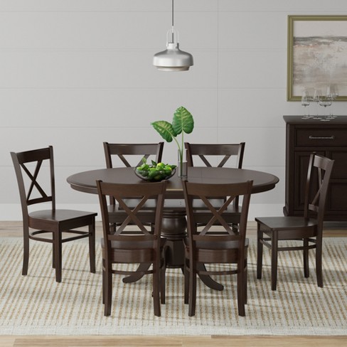 Butterfly leaf discount dining table set