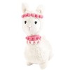 Hudson Baby Infant Girl Plush Blanket with Toy, Llama, One Size - 2 of 3