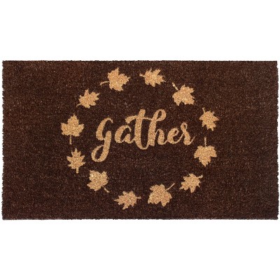 RugSmith Natural Machine Tufted Gather Doormat