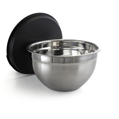MegaChef 5 Piece Stainless Steel Mixing Bowl Set with Lids