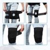 Unique Bargains Men Women Breathable Adjustable Knee Brace Compression Sleeve with Side Stabilizers 1 Pc - 4 of 4