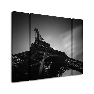 Trademark Fine Art -Moises Levy 'Eiffel I' Multi Panel Art Set Small - 1 of 3