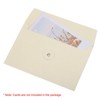 Unique Bargains Sturdy Paper Blank Card Envelopes with String Tie Closure 15 Pcs - 4 of 4