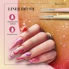 Color Nail Art Brushes Set (6Pcs) - 4 of 4