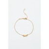 Tiny Tags 14K Gold Ion Plated Bear Bracelet - 4 of 4