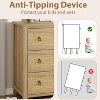 Rattan 6-Drawer Dresser, Wooden Closet Dressers for Bedroom, Living Room and Entryway - 4 of 4