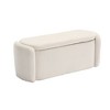 CAVINAS Versatile Storage Ottoman Bench with Storage,Living Room Ottoman with Soft-Close Hinges,End of Bed Bench for Entryway - 2 of 4