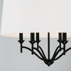 Capital Lighting Peyton 6 - Light Pendant in  Matte Black - 4 of 4