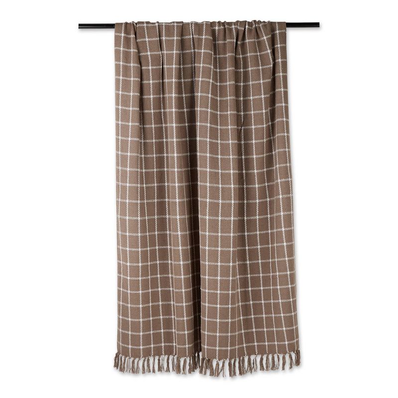 50"x60" Checked Plaid Throw Blanket - Design Imports, 2 of 7