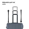 Belatt 3-Piece Luggage Set (20/24/28") - TSA Lock, 4 Spinner Wheels, Scratch-Resistant Hard Shell & Organized Interior - 3 of 4