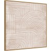 30" x 30" Roaming IV by Urban Road Framed Canvas Wall Art Print - Amanti Art: Modern Lithograph, Polystyrene Frame - 2 of 4