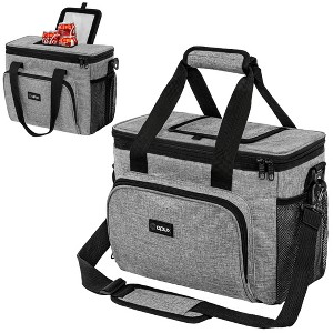 OPUX Soft Cooler Bag, Insulated Collapsible Lunch Tote for Men Work Camping Travel Beach, Portable Leakproof Large Box - 1 of 4