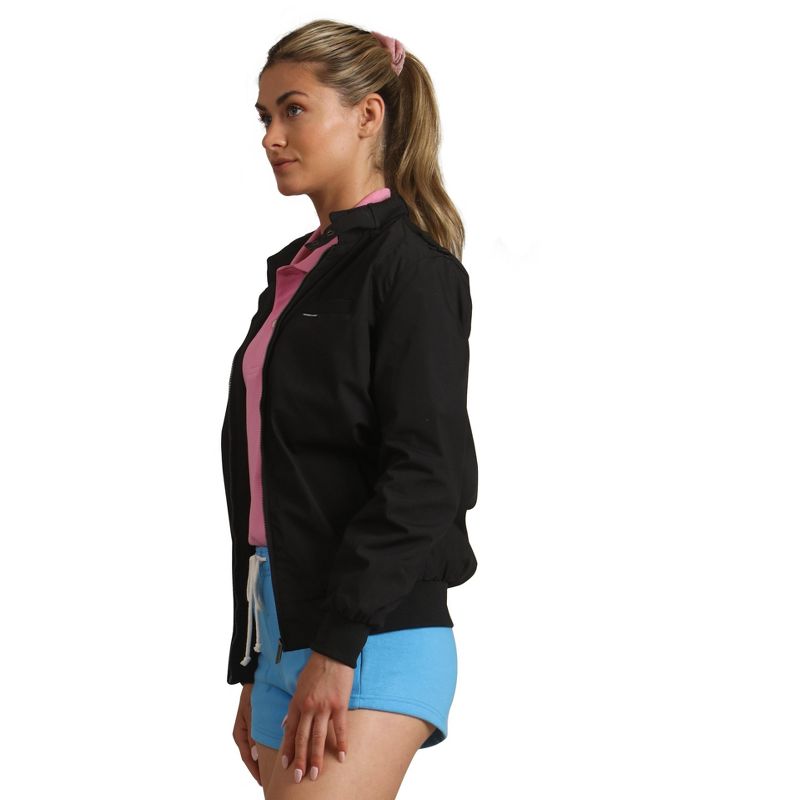 Members Only Women's Classic Iconic Racer Jacket ( Slim Fit ), 4 of 7