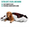 PetAmi Pet Blanket for Dogs Cats, Faux Shearling Fleece Soft Plush Reversible Washable Furniture Cover - 2 of 4