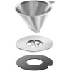 ZWILLING Sorrento Stainless Steel Pour Over Coffee Dripper - 4 of 4