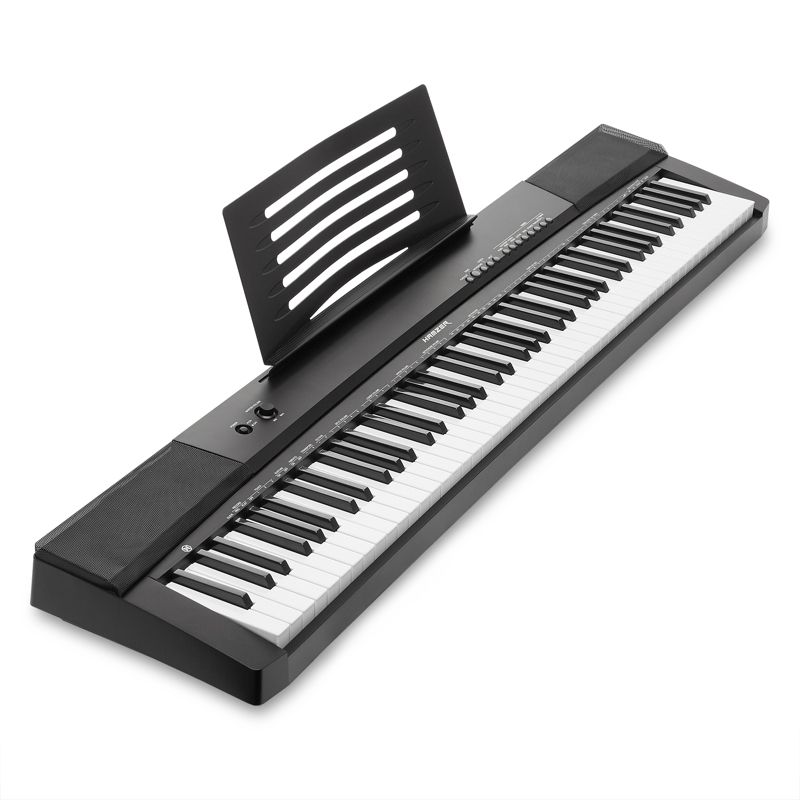 Hamzer 88-Key Electronic Digital Music Keyboard Piano with Full-Size Touch Sensitive Keys and Sustain Pedal, 3 of 6