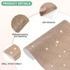 Unique Bargains Crystal Rhinestone Sheet Self Adhesive DIY Crafts Sticker 1 Pc - 2 of 4