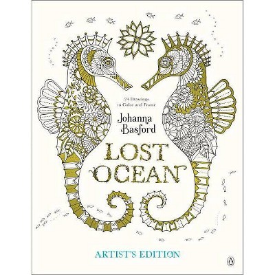 Lost Ocean Artist's Edition - by  Johanna Basford (Paperback)