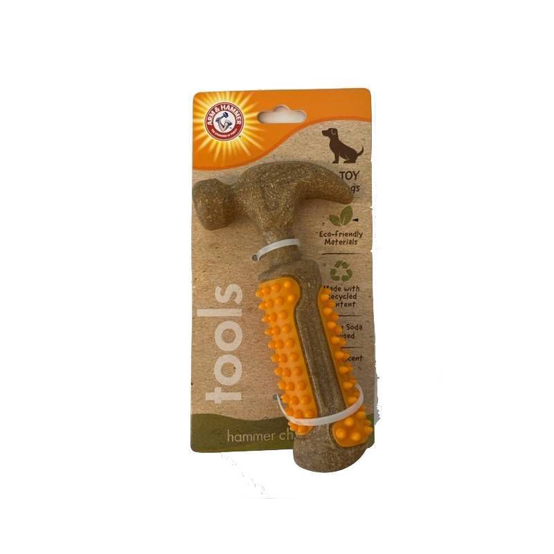 Arm &#38; Hammer Wood Mix Hammer Dog Toy - 7&#34;, 1 of 6