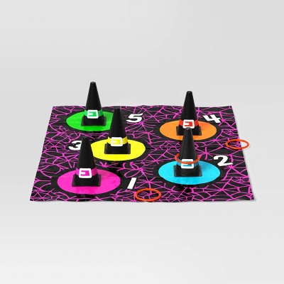 9pc Witch Hat Ring Toss Party Game Kit - Hyde and EEK! Boutique™