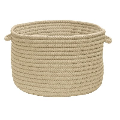 Colonial Mills Simply Home Solid - Linen 18"x12" Utility Basket