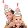 Big Dot of Happiness Girl Little Pumpkin - Cone Happy Birthday Party Hats for Kids and Adults - Set of 8 (Standard Size) - 2 of 4
