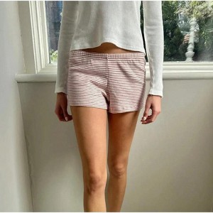 Mocamel Women's Low Rise Shorts Casual Elastic - 1 of 4