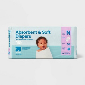 Disposable Diapers - up&up™ (Select Size and Count) (Color or Pattern May Vary) - 1 of 4