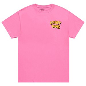 Mens Looney Tunes Classic Shirt - Looney Tunes Marvin Tee - Space Jam 90’s Front and Back T-Shirt - 1 of 4