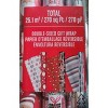 Kirkland Double-Sided Gift Wrap 3 Rolls Christmas Wrap 270 sq ft Silver/Red/White - 3 of 4