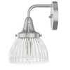 Hunter Fans 8.25" Cypress Grove Wall Light Brushed Nickel Finish 1-Light Sconce for Modern Spaces - 2 of 4