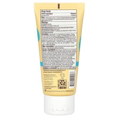 Babo Botanicals Sheer Mineral Sunscreen Lotion SPF 50 - Natural Zinc Oxide - Extra Sensitive Skin - Lightweight - Water Resistant - Fragrance-Free -