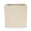 3 Sprouts Large 13 Inch Square Children's Foldable Fabric Storage Cube Organizer Box Soft Toy Bin, Blue Cat - image 2 of 4