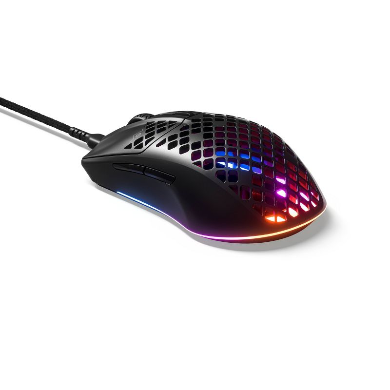 SteelSeries Aerox 3 Wired Gaming Mouse for PC, 4 of 9