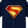 Superman Logo Adult Crew Neck Short Sleeve T-shirt - 2 of 4