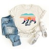Simply Sage Market Wild Bear Short Sleeve Tee - L - Oatmeal - 3 of 4