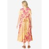 Woman Within Women's Plus Size Mixed Print Maxi Dress - image 3 of 4