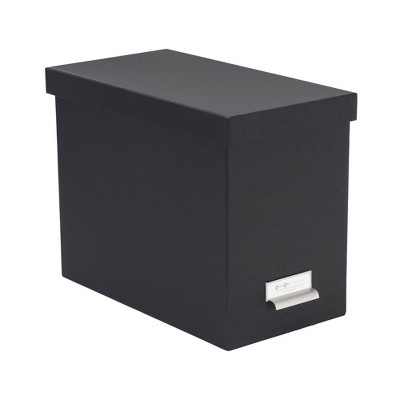 John File Box Dark Gray - Bigso Box of Sweden