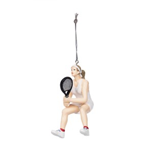 Gallerie II Female Tennis Player Ornament - 1 of 3