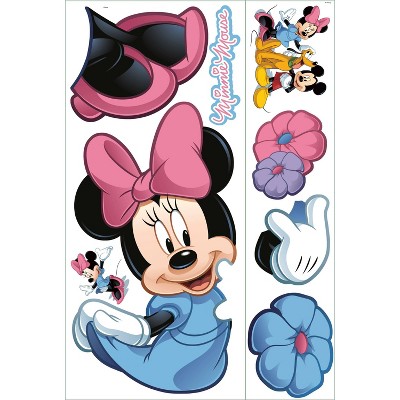 Minnie Mouse Peel and Stick Giant Wall Decal - RoomMates