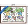 Trends International Hello Kitty and Friends: 24 Nature - Group Framed Wall Poster Prints - 3 of 4