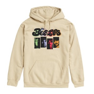Men's - The Beatles - Groovy Gradient Graphic Fleece Pullover Hoodie - 1 of 4
