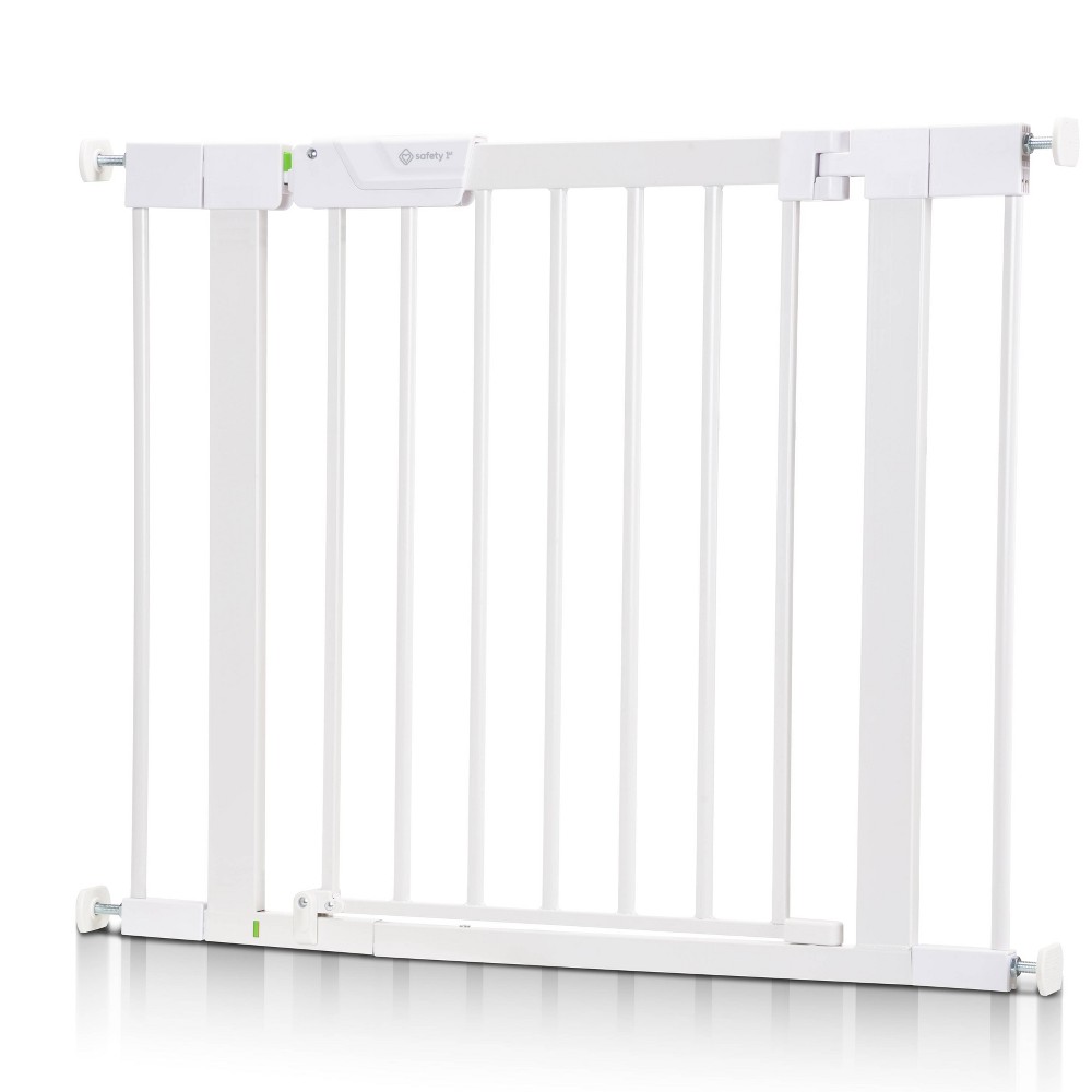 Photos - Baby Safety Products Safety 1st Pressure-Check Gate with SecureTech - White 