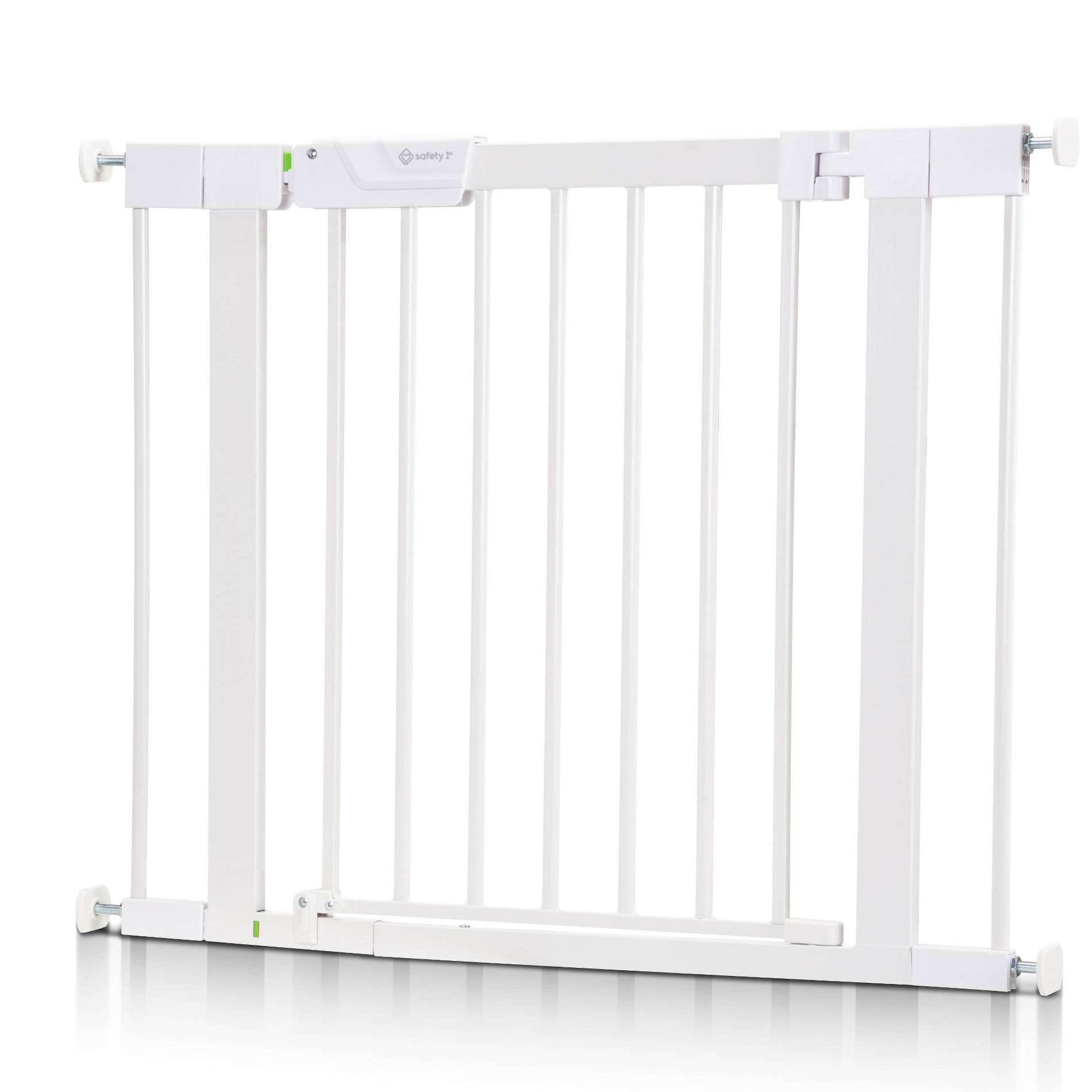 Safety 1st Pressure-Check Gate with SecureTech - White