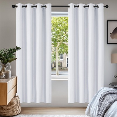 Deconovo Grommet Curtains 2 Panels, Thermal Insulated, 38"W