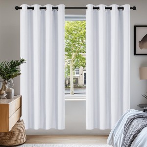 Deconovo Grommet Curtains 2 Panels, Thermal Insulated, 38"W - 1 of 4